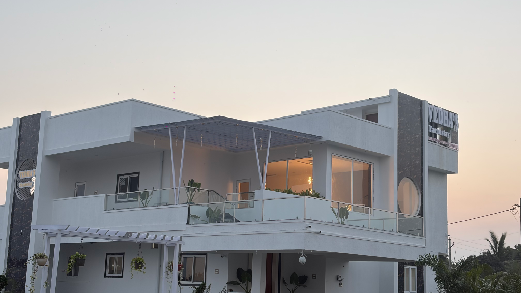 The farmhouse at Vedha Farm stay, Moinabad