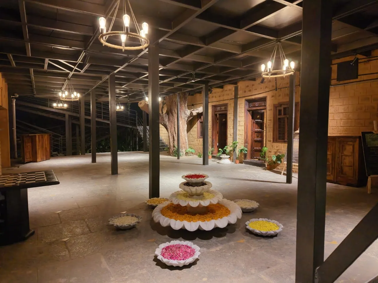 The farmhouse at Tamarind Grove, Amdapur, Moinabad