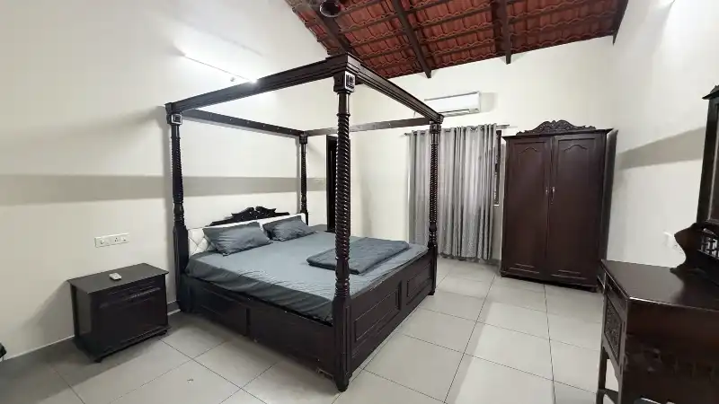 Bedroom at Vedika Resort, Moinabad