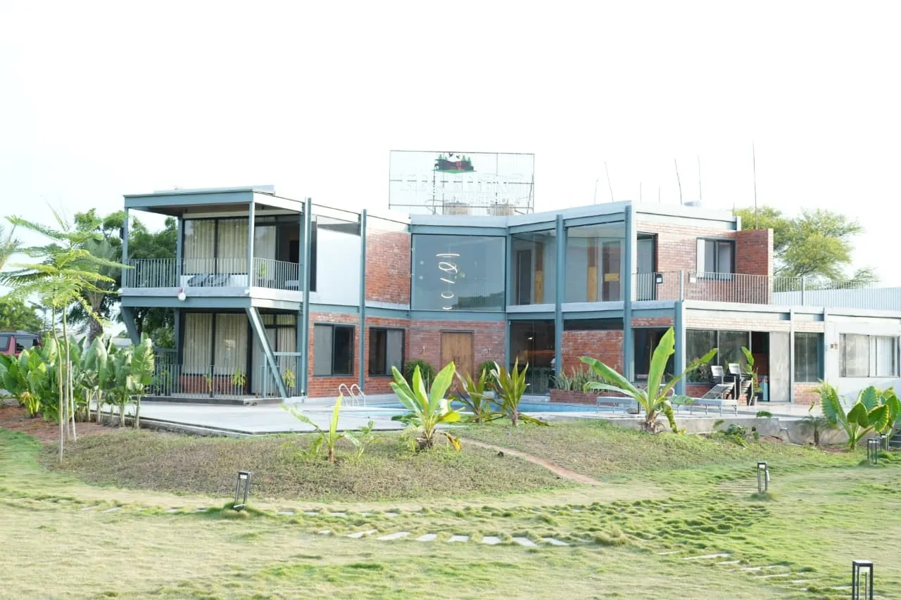 The farmhouse at Fieldstone Escape, Aziz Nagar, Moinabad