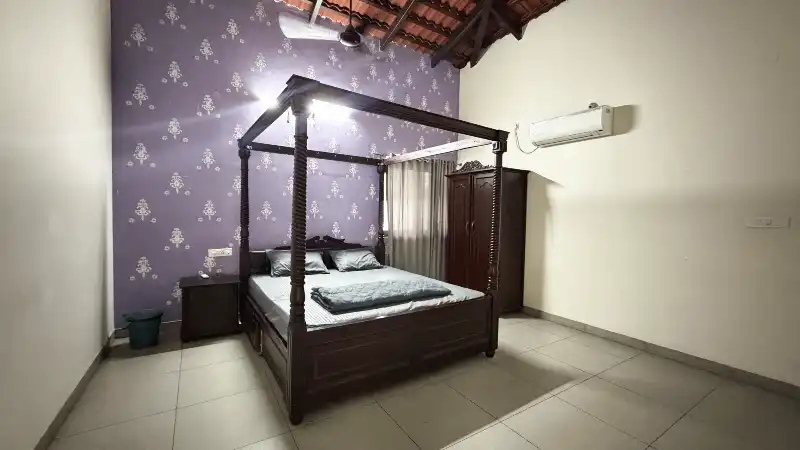 Bedroom at Vedika Resort, Moinabad
