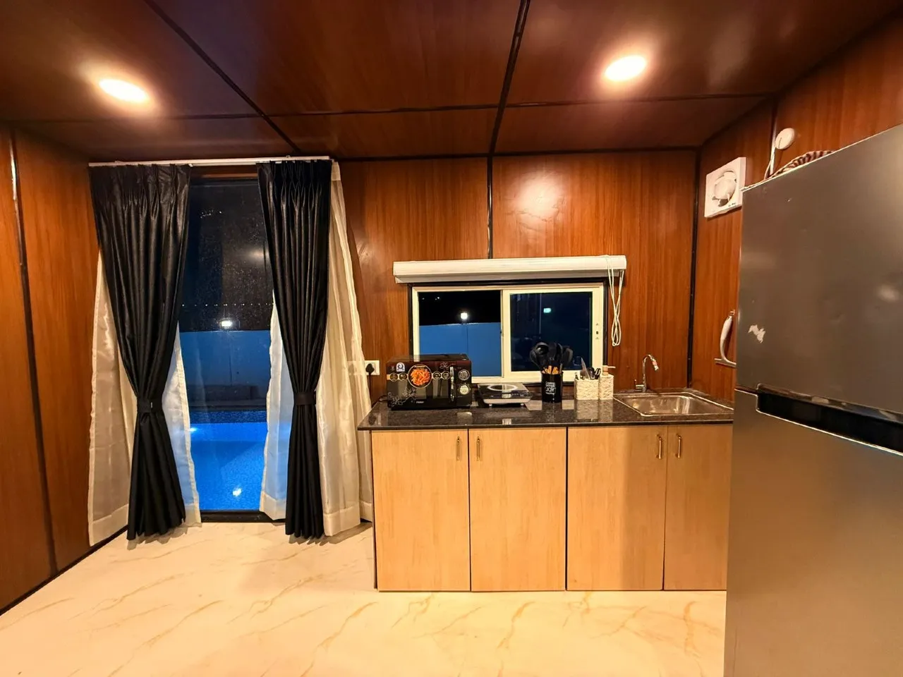 Kitchen at N square farms, Shamshabad