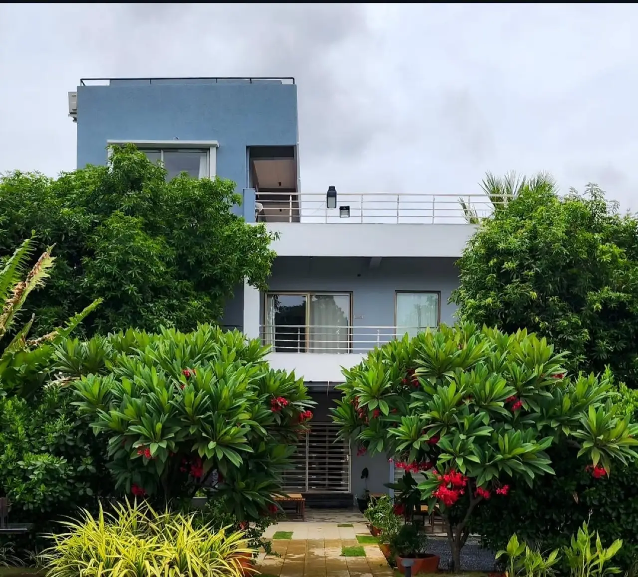The farmhouse at Anvera Farms, Shamirpet