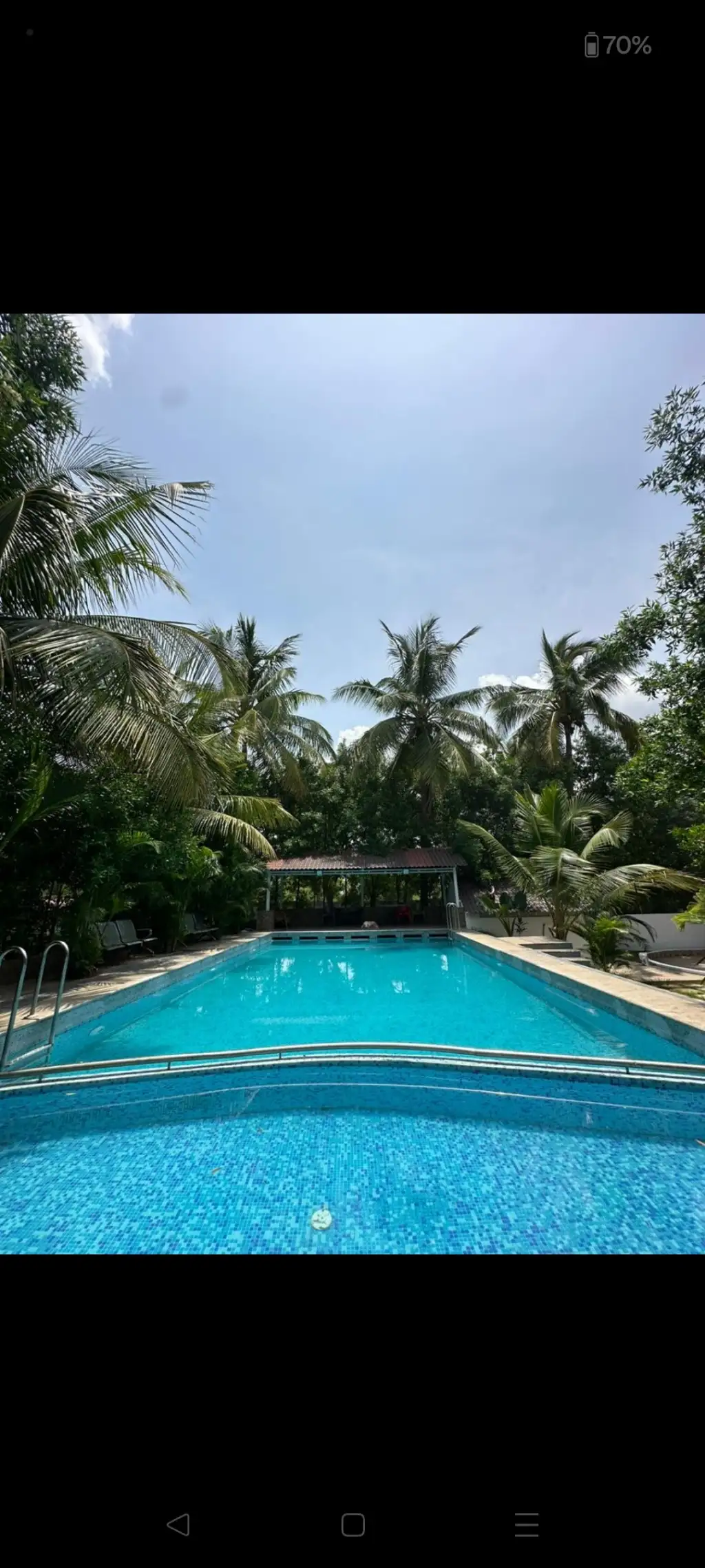 Private swimming pool at Dunduubhi farms, Peddamangalaram, Moinabad
