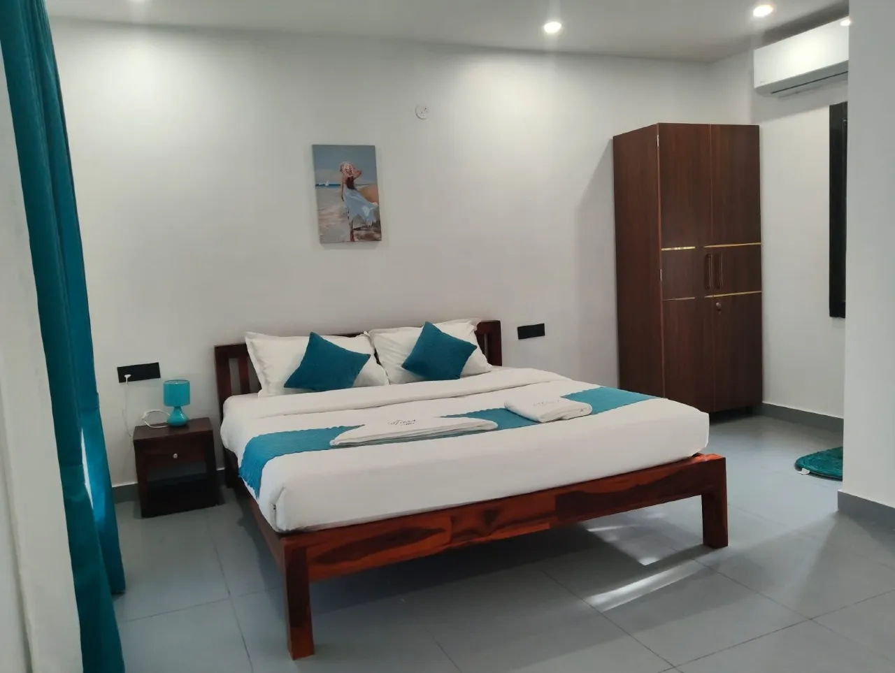 Bedroom at LaRosa Villanova, Aziz Nagar, Moinabad