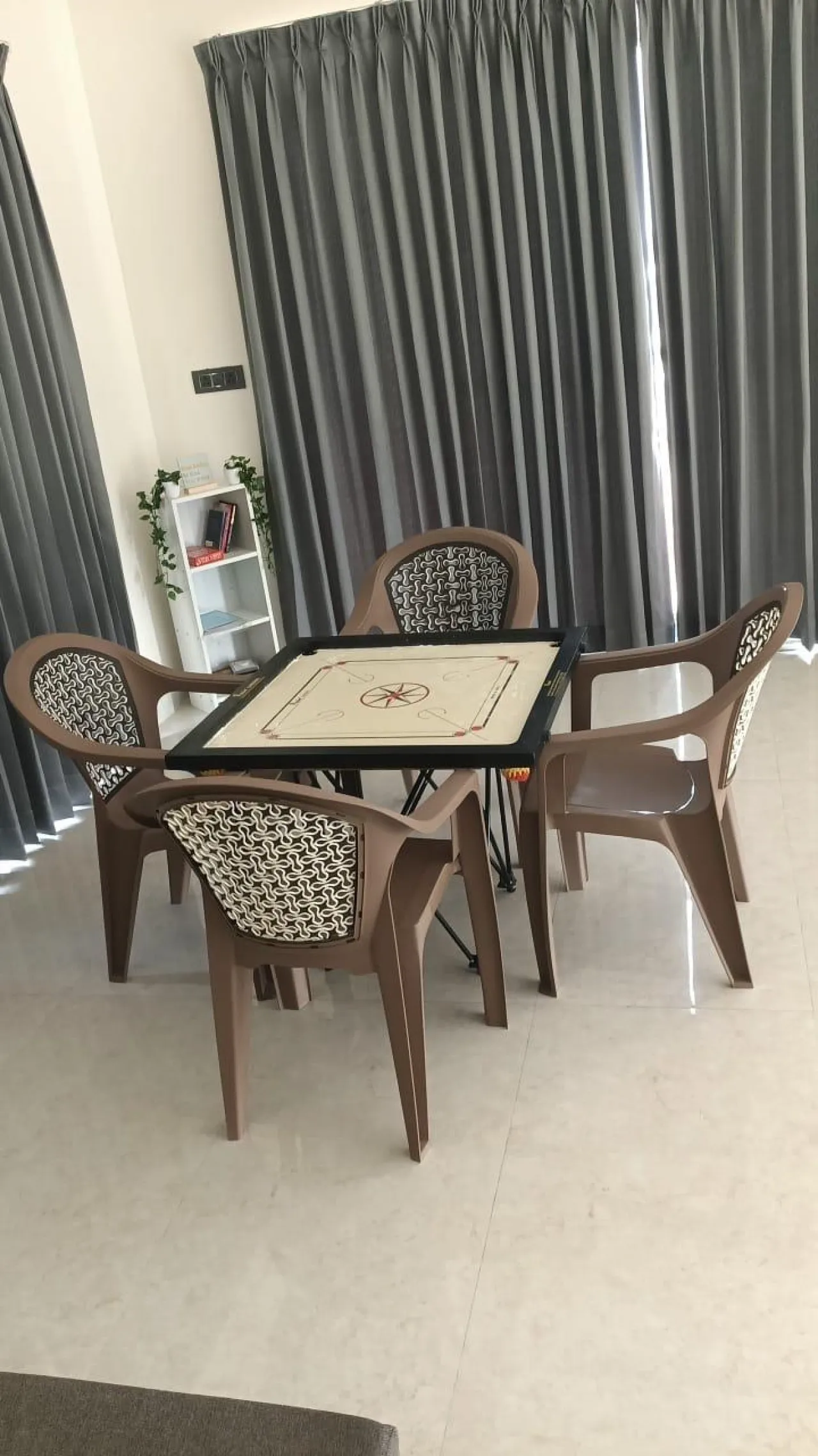 Indoor games area at Sunrises farm stay with Boxcricket, Moinabad